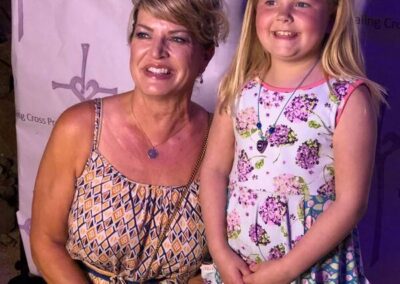 Lily Lewis and her mom at our Derricks Night charity event 2019